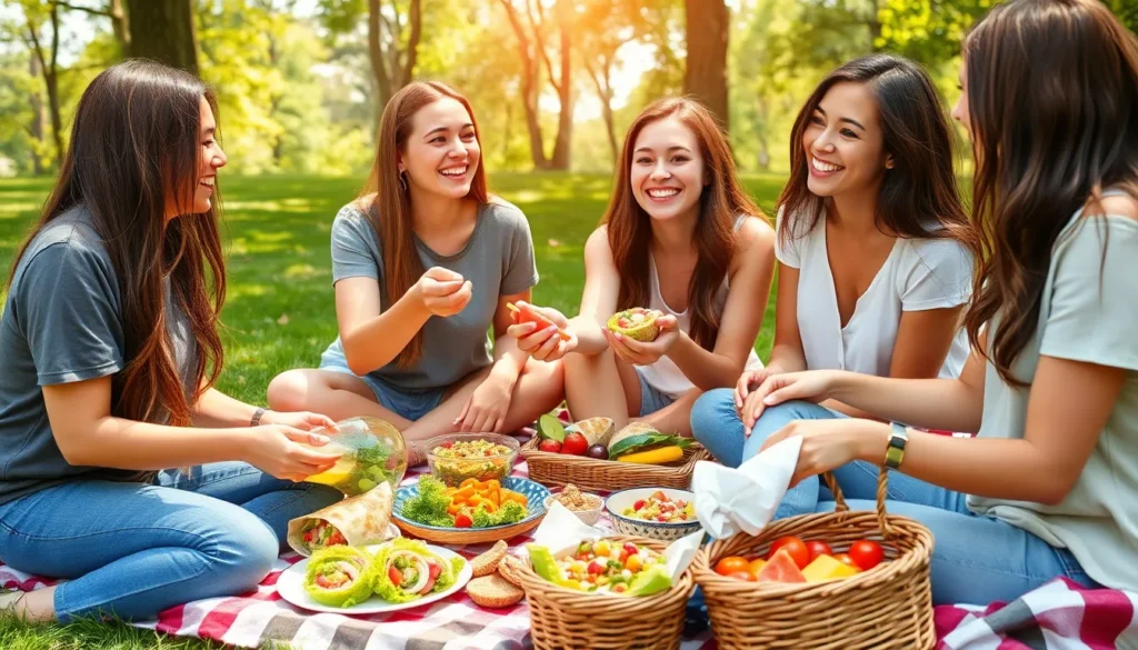 healthy picnic food