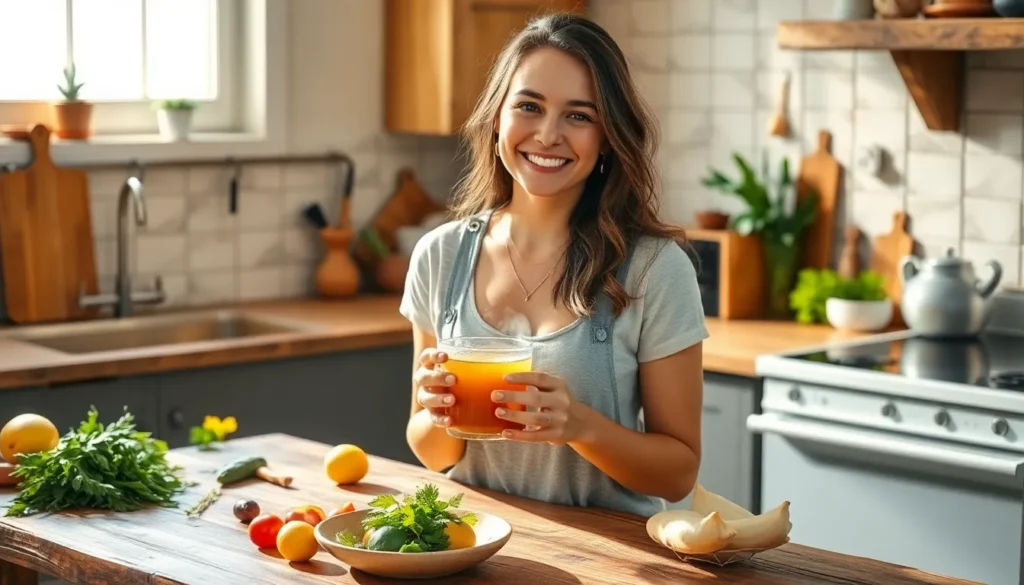 benefits of drinking bone broth for breakfast