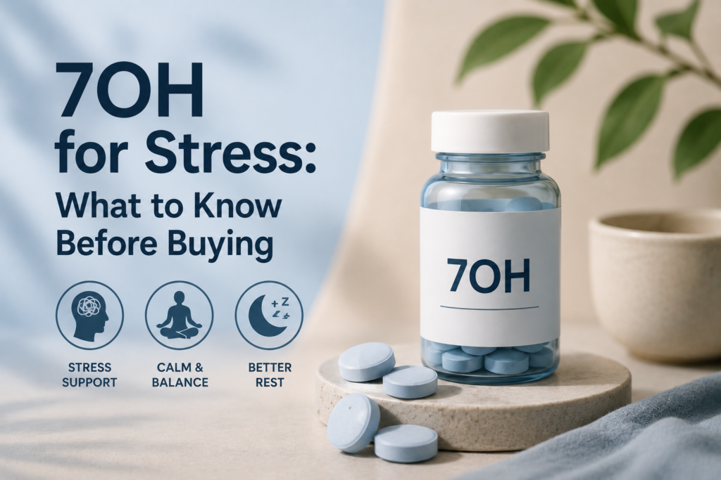 7oh stress benefits, 7oh supplement stress relief, 7oh dosage for stress, 7oh anxiety reduction, natural stress supplements, 7oh stress management, 7oh for stress relief reviews, best stress supplements 7oh, 7oh supplement side effects, stress relief safe supplements